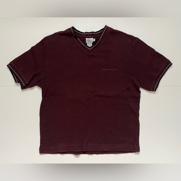 Calvin Klein Men’s V-neck Shirt - Picture 1 of 5